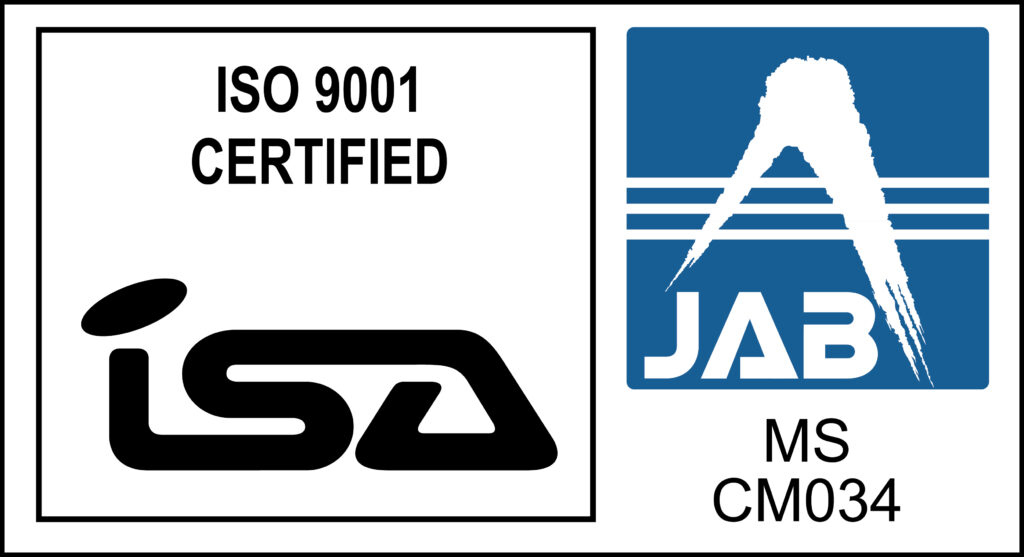 ISAJABマーク　ISO9001【ウェブ用　MSカラー】2020年8月発行